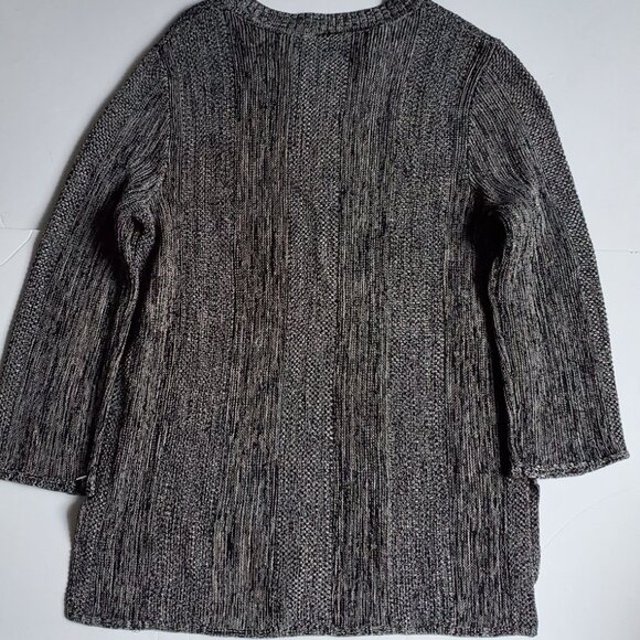 Women's HUGO BOSS Pullover Knit Sweater Crew Neck Viscose & Cotton Size Medium - Picture 6 of 9
